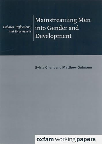 Chant - Mainstreaming Men into Gender and Development - New paperback