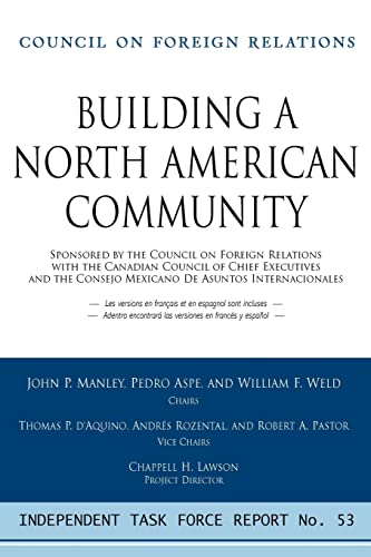 Manley - Building a North American Community - New paperback or softba