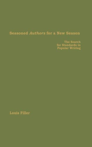 Filler - Seasoned Authors for a New Season The Search for Standards i