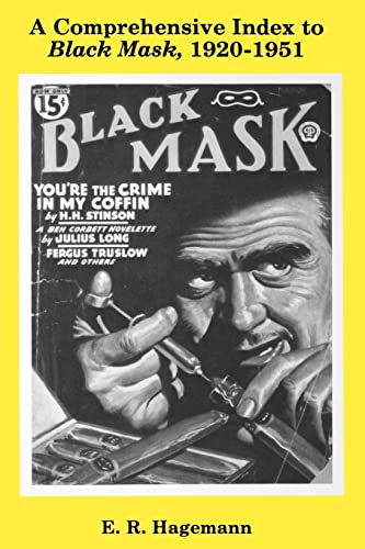Hagemann - A Comprehensive Index to Black Mask, 1920-1951 - New paperb