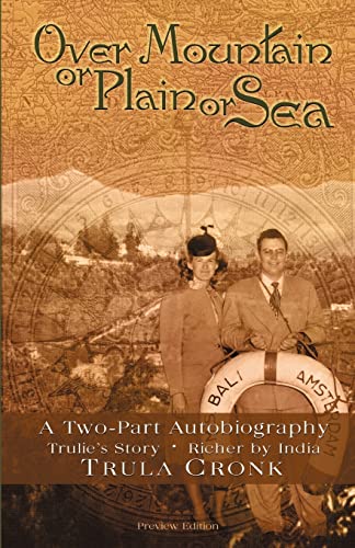 Cronk - Over Mountain or Plain or Sea - New paperback or softback