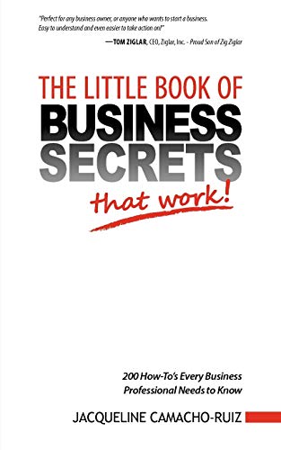 Camacho-Ruiz - Little Book of Business Secrets That Work! - New paperb