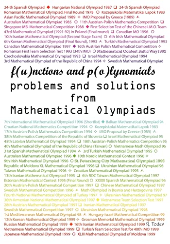odev - Functions and Polynomials problems and solutions from Mathemati