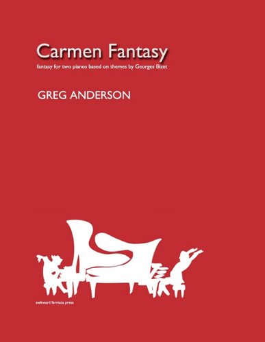 Anderson - Carmen Fantasy for Two Pianos - New paperback or softback