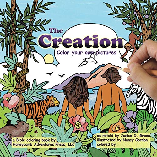 Green - Creation Color your own pictures - New paperback or softback
