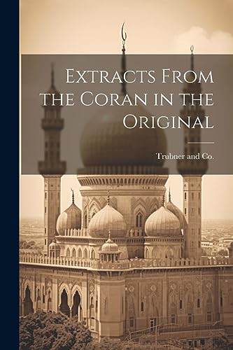 rubner and Co. - Extracts From the Coran in the Original - New paperba