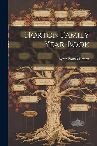 Horton - Family Year-book - New paperback or softback