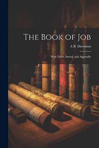 Davidson - Book of Job; With Notes, Introd. and Appendix - New paperba