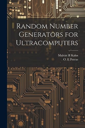 Percus - Random Number Generators for Ultracomputers - New paperback o