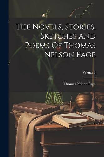 Pag - Novels, Stories, Sketches And Poems Of ; Volume 3 - New paperba