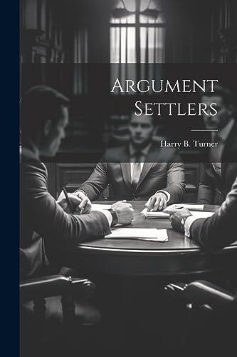 urner - Argument Settlers - New paperback or softback