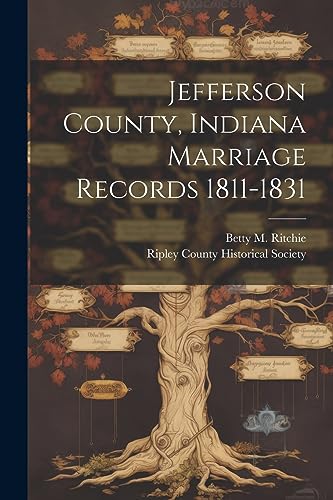 Ritchi - Jefferson County, Indiana Marriage Records 1811-1831 - New pa
