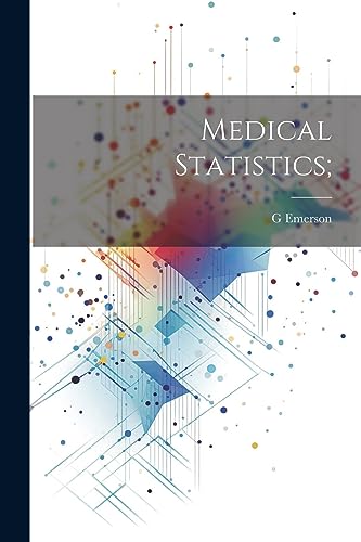 Emerson - Medical Statistics; - New paperback or softback