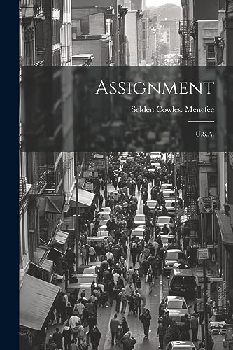 Menef - Assignment U.S.A. - New paperback or softback