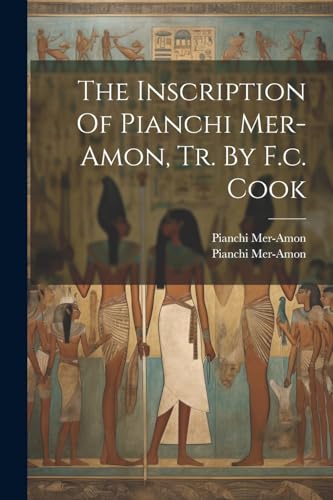 Mer-Amon - Inscription Of , Tr. By F.c. Cook - New paperback or softb