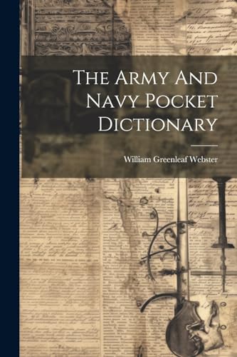 Webster - Army And Navy Pocket Dictionary - New paperback or softback