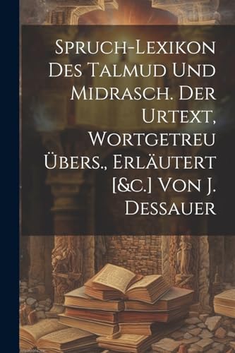 Anonymous - Spruch-lexikon Des Talmud Und Midrasch. Der Urtext, Wortge
