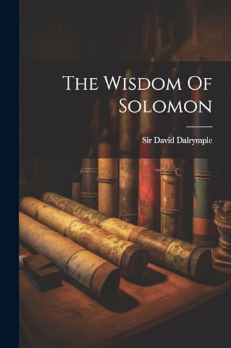 Dalrympl - Wisdom Of Solomon - New paperback or softback