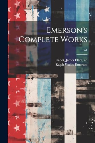 Emerson - 's Complete Works; v.1 - New paperback or softback