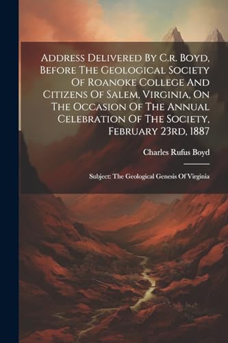 Boyd - Address Delivered By C.r. , Before The Geological Society Of Ro