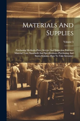 Anonymous - Materials And Supplies: Purchasing Methods--price, Service