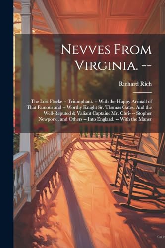 Ric - Nevves From Virginia. --: The Lost Flocke -- Triumphant. -- With