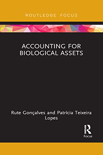 Gon?alves - Accounting for Biological Assets - New paperback or softba