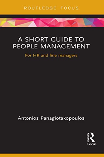 Panagiotakopoulos - A Short Guide to People Management For HR and lin