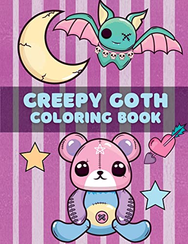 Papers - Creepy Goth Coloring Book - New paperback or softback
