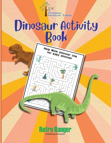 Murphy - Hidden Hollow Tales Dinosaur Activity Book - New paperback or