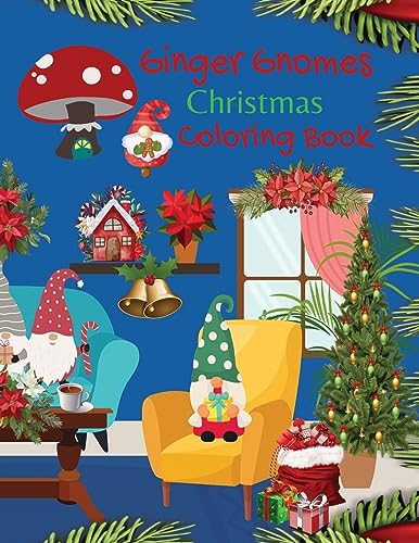 Merrick - Ginger Gnome Christmas Coloring Book - New paperback or soft