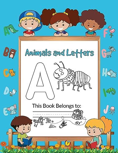 BUCUR HOUSE - Animals and Letters Write and Color Your Way to Alphabe