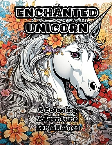 ColorZen - Enchanted Unicorn: A Coloring Adventure for All Ages - New