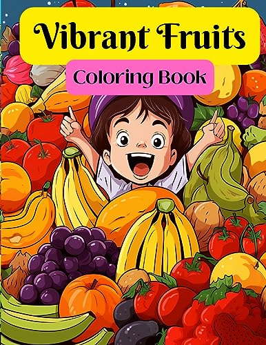 Hazra - Vibrnt Fruits Coloring Book - New paperback or softback