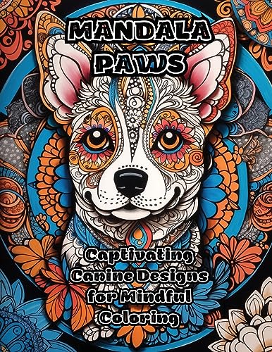 ColorZen - Mandala Paws: Captivating Canine Designs for Mindful Colori