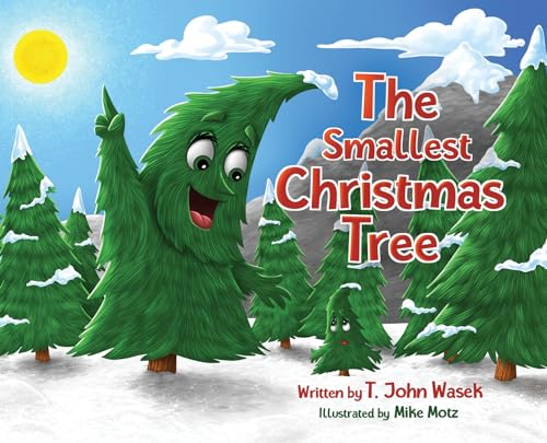 Wasek - Smallest Christmas Tree - New hardback or cased book