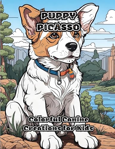 ColorZen - Puppy Picasso: Colorful Canine Creations for Kids - New pap