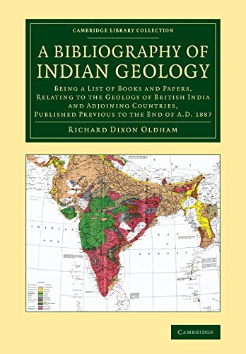 Oldham - A Bibliography of Indian Geology: Being a List of Books and
