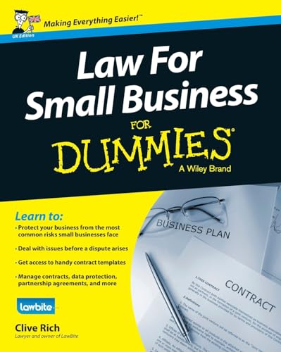 Clive Ric - Law for Small Business For Dummies - UK - New Paperback