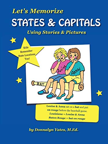Yates - Let's Memorize States & Capitals Using Pictures & Stories - Ne