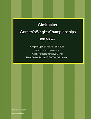 Barclay - Wimbledon Women's Singles Championships 2012 Edition - New p