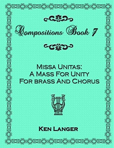 Langer - Compositions Book 7 Missa Unitas - New paperback or softback