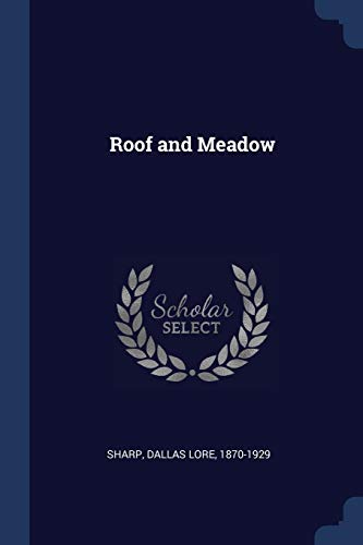 Sharp - Roof and Meadow - New paperback or softback
