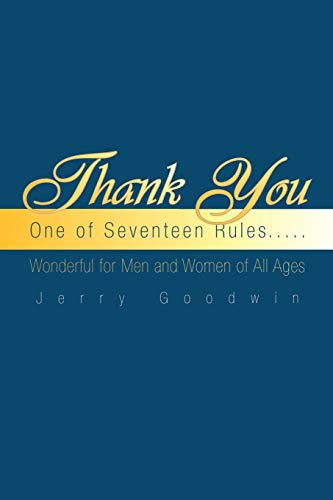 Goodwin - Thank You One of Seventeen Rules..... - New paperback or so