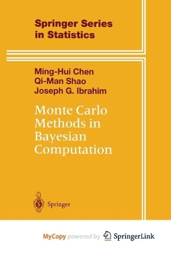 Chen - Monte Carlo Methods in Bayesian Computation - New paperback or