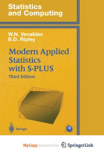 Venables - Modern Applied Statistics with S-PLUS - New paperback or so