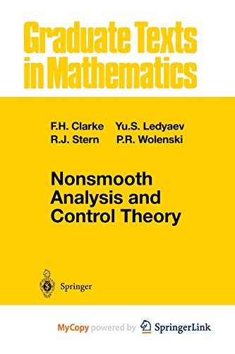 Clark - Nonsmooth Analysis and Control Theory - New paperback or softb