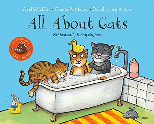 Axel Scheffler - All About Cats Fantastically Funny Rhymes - New Pap