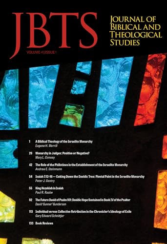 Diffey - Journal of Biblical and Theological Studies, Issue 4.1 - New