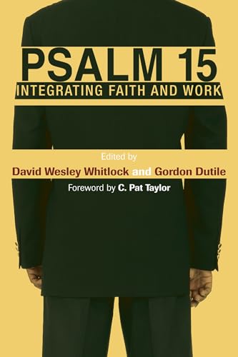 Whitlock - Psalm 15 - New paperback or softback
